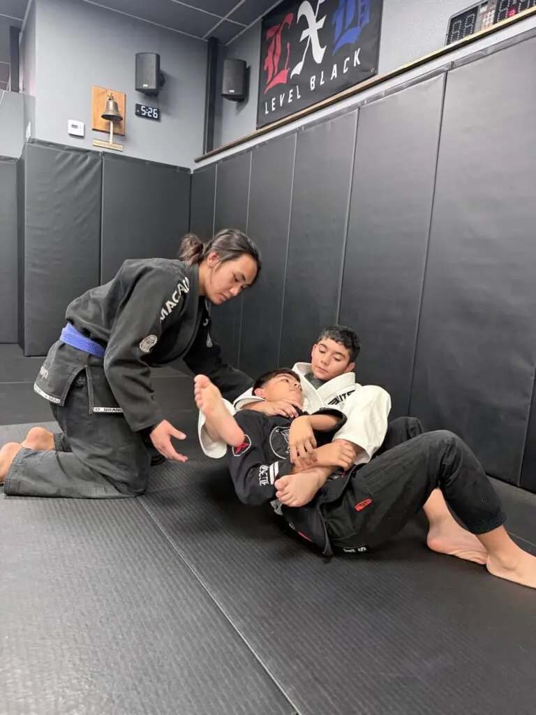 teens in Glendora No Gi BJJ class improving focus, discipline, and listening skills through martial arts training